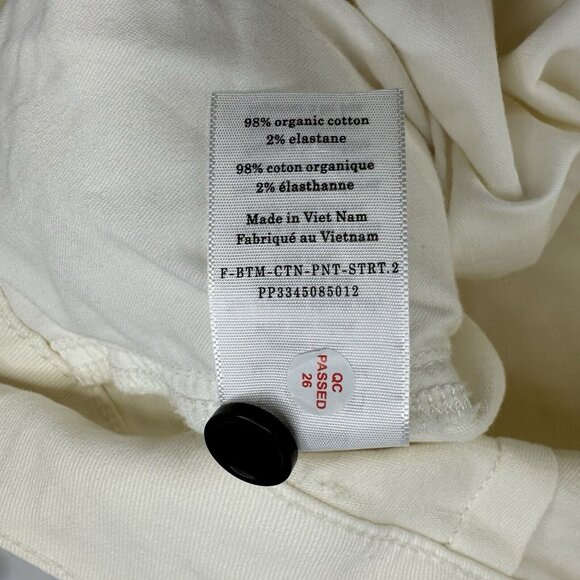 Everlane Women’s NWT‎ Bone The Organic Straight-Leg Pant Luxury Jean 16/W35/L26 - Picture 8 of 14